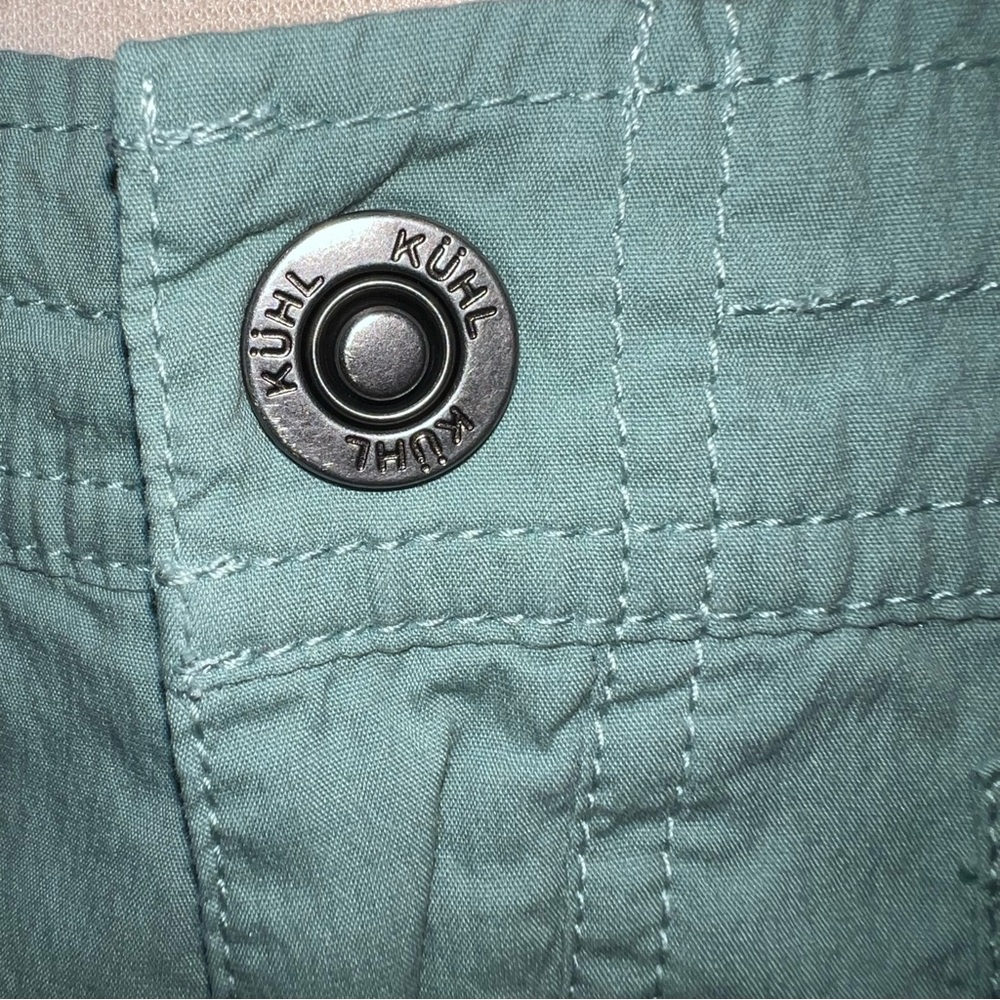 KUHL Women’s Kontra Hiking Shorts - Size 4, Mint Green - Picture 6 of 11